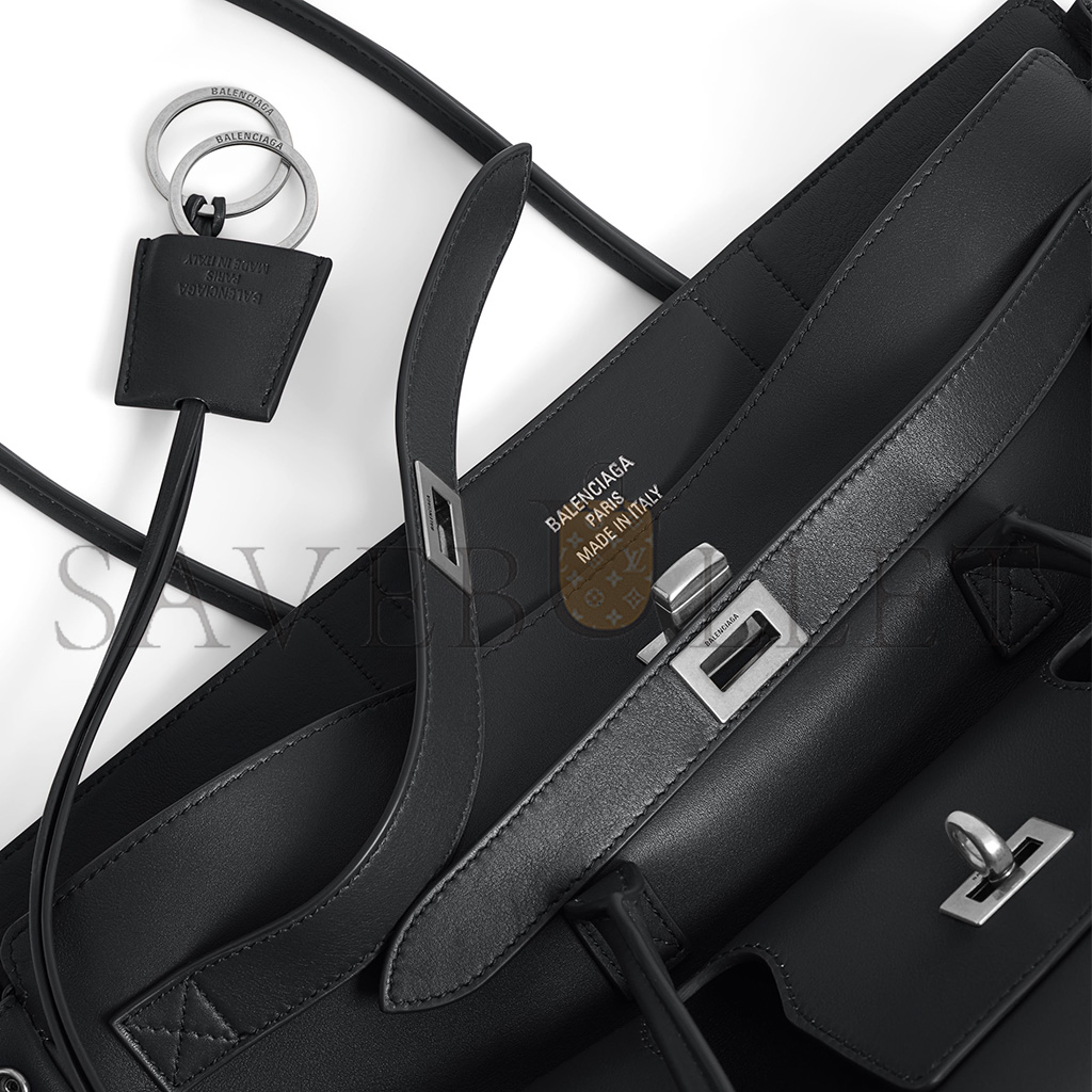 Ba*len*cia*ga bel air medium carry all bag in black 8054812abaw1000 (36.5*28.9*16cm)